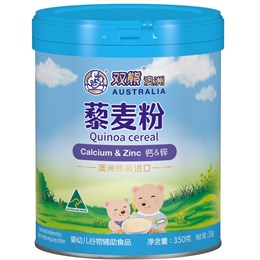 双熊澳洲——钙 & 锌配方藜麦粉